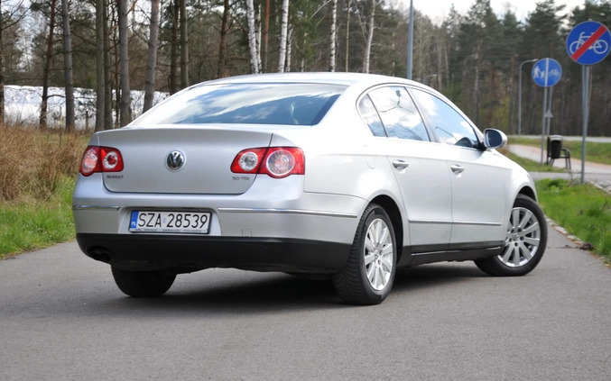 Volkswagen Passat cena 19900 przebieg: 176000, rok produkcji 2007 z Zawiercie małe 277